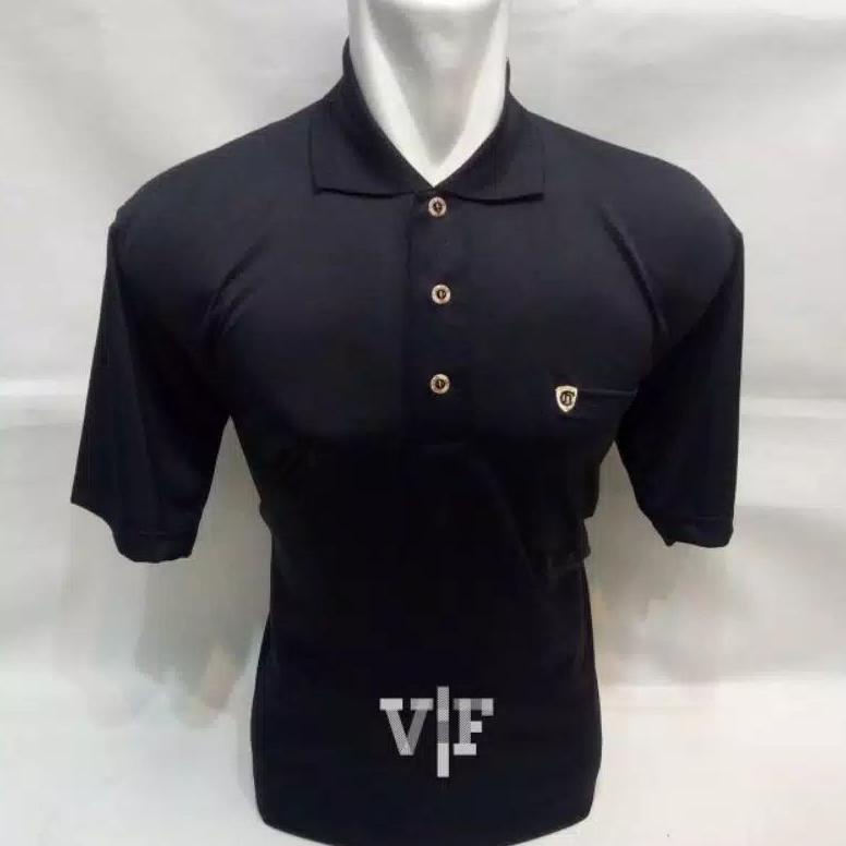 Model Baru Kaos Kerah Korea Polos/Kerah Wangki Pria Dewasa/Polo Shirt Korea