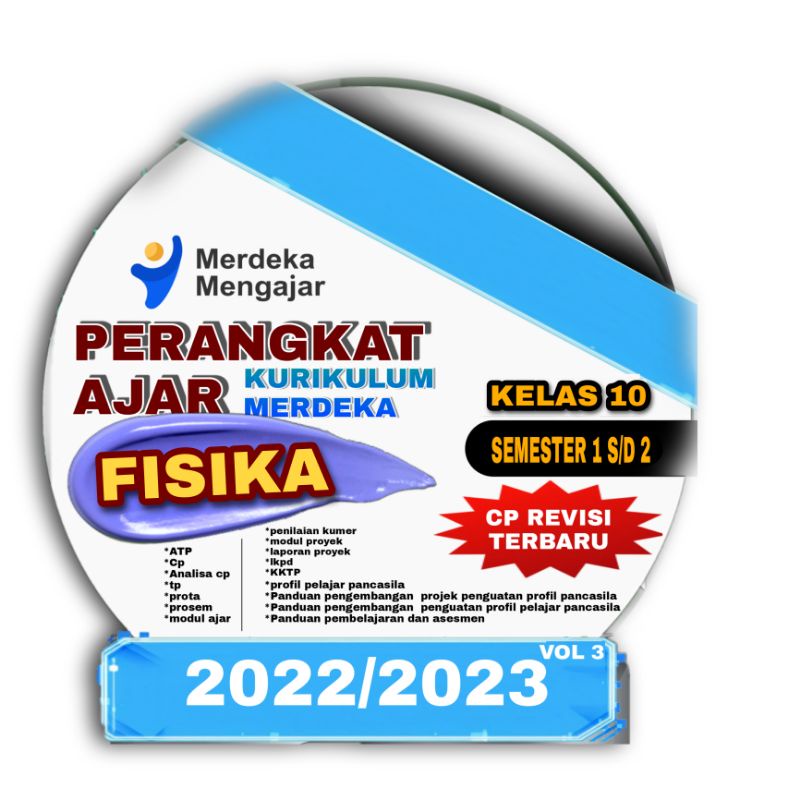 PERANGKAT AJAR fisika  KELAS 10 SMA KURIKULUM MERDEKA BELAJAR | modul ajar, rpp