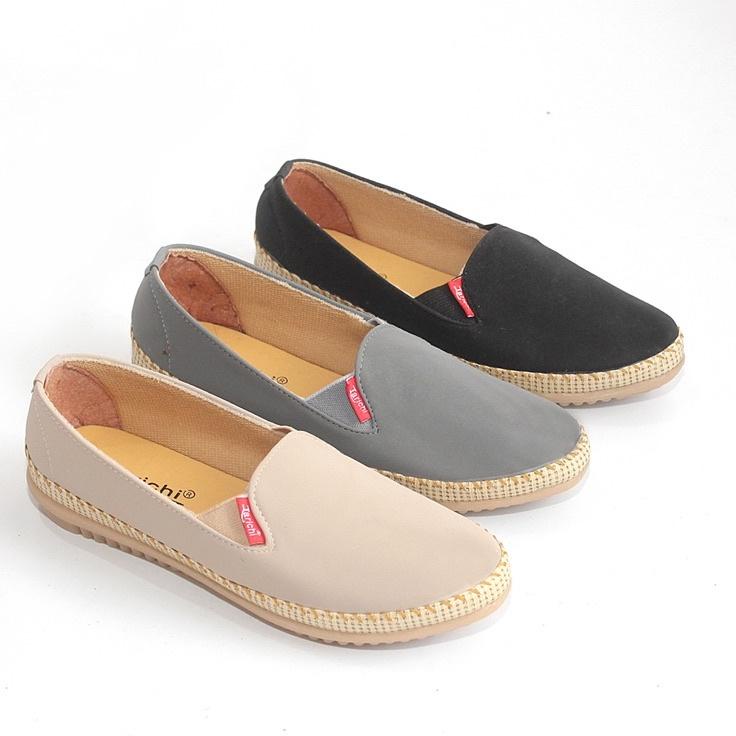 Terbaik SEPATU WANITA FLATSHOES RAJUT TEPLEK TERBARU KEKINIAN SPATU FLAT SHOES PEREMPUAN IBU CASUAL 