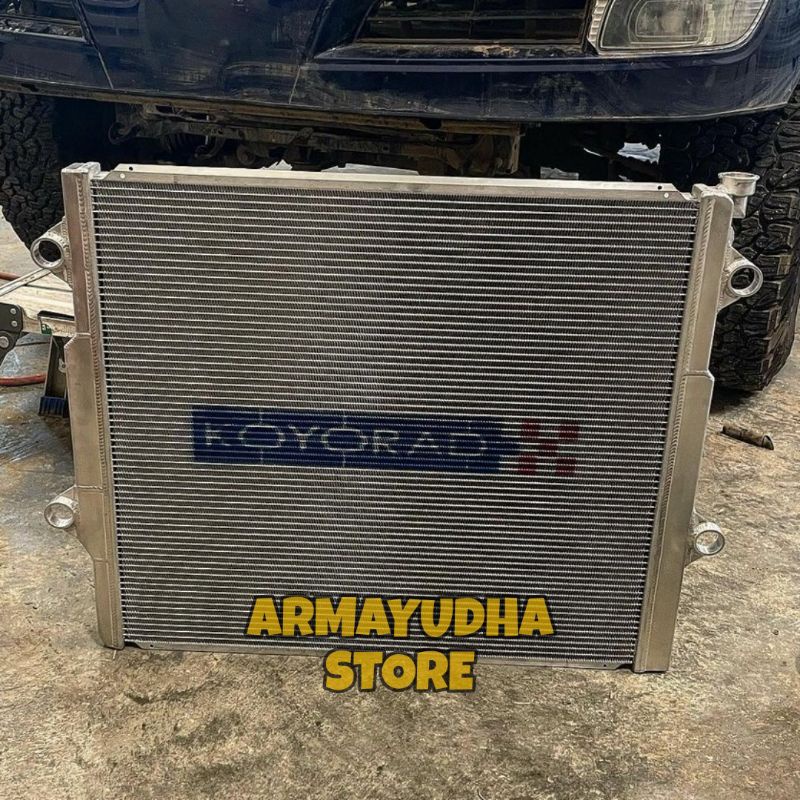 Radiator racing aluminium KOYORAD Toyota Fortuner Hilux 1KD 2KD