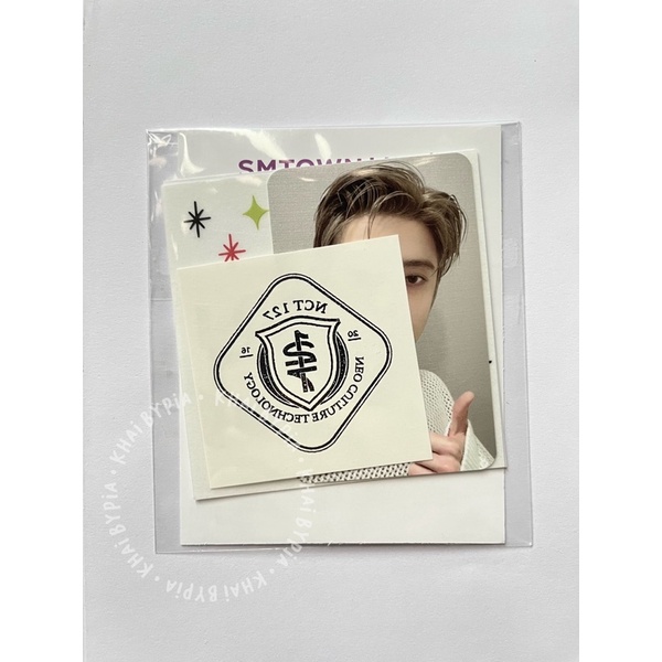NCT JAEHYUN AR TATTOO TATTO SMCU STICKER SET (SEALED)