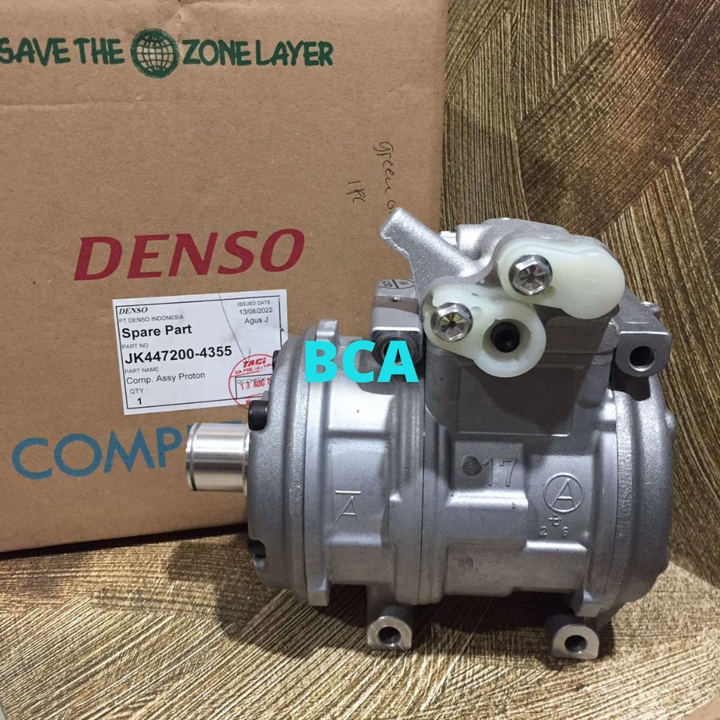 COMPRESSOR KOMPRESOR AC Mobil UNIVERSAL 10PA 17C 17A ELF HONDA ORIGINAL DENSO