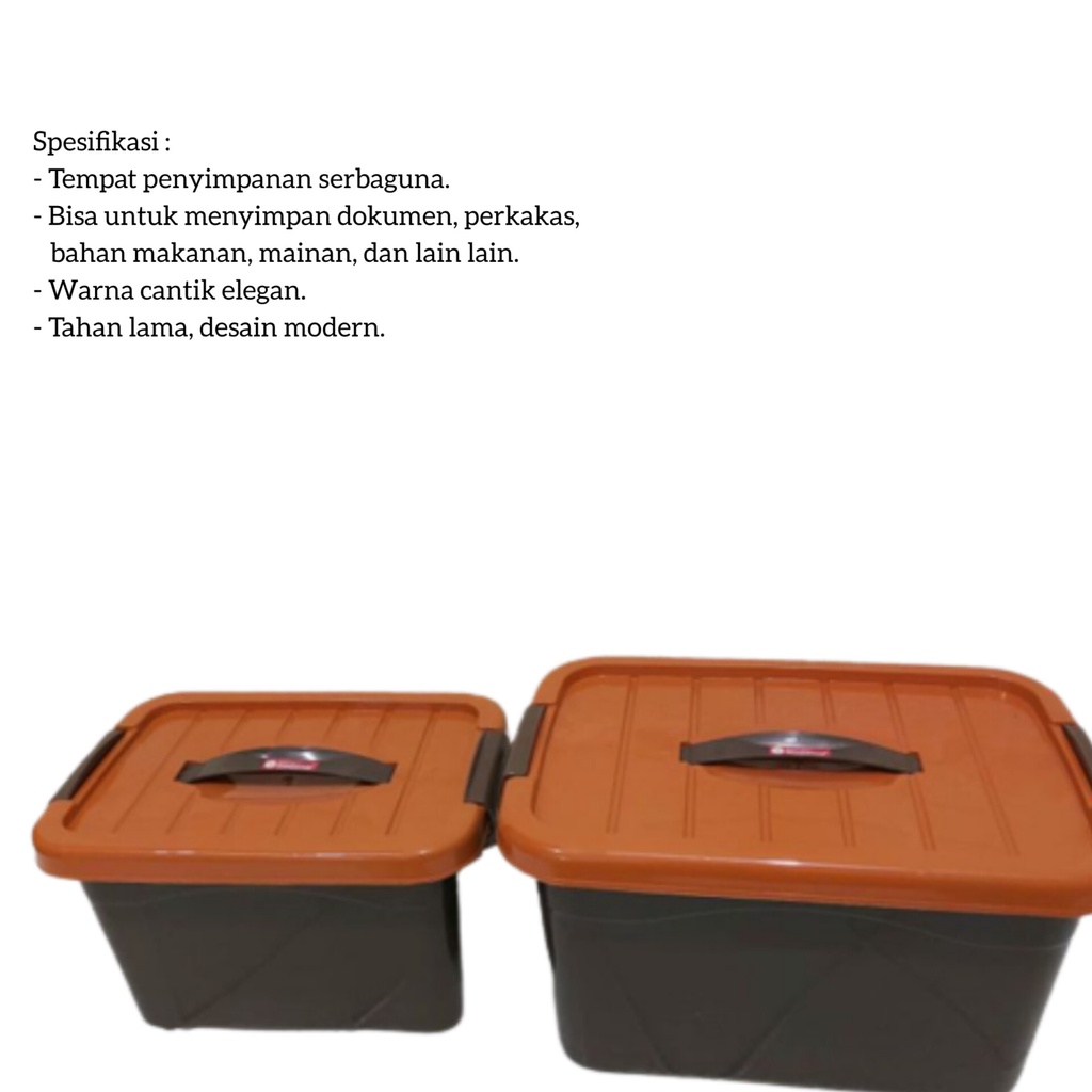 Container Box Plastik Kotak Penyimpanan Barang - 26 Liter