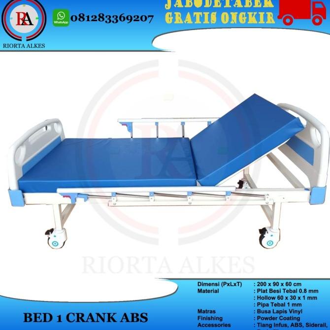 Jual Bed Pasien 1 Crank ABS Ranjang Pasien Tempat Tidur Rumah Sakit   Sg 11134201 22120 L69ow9qhpzkv04