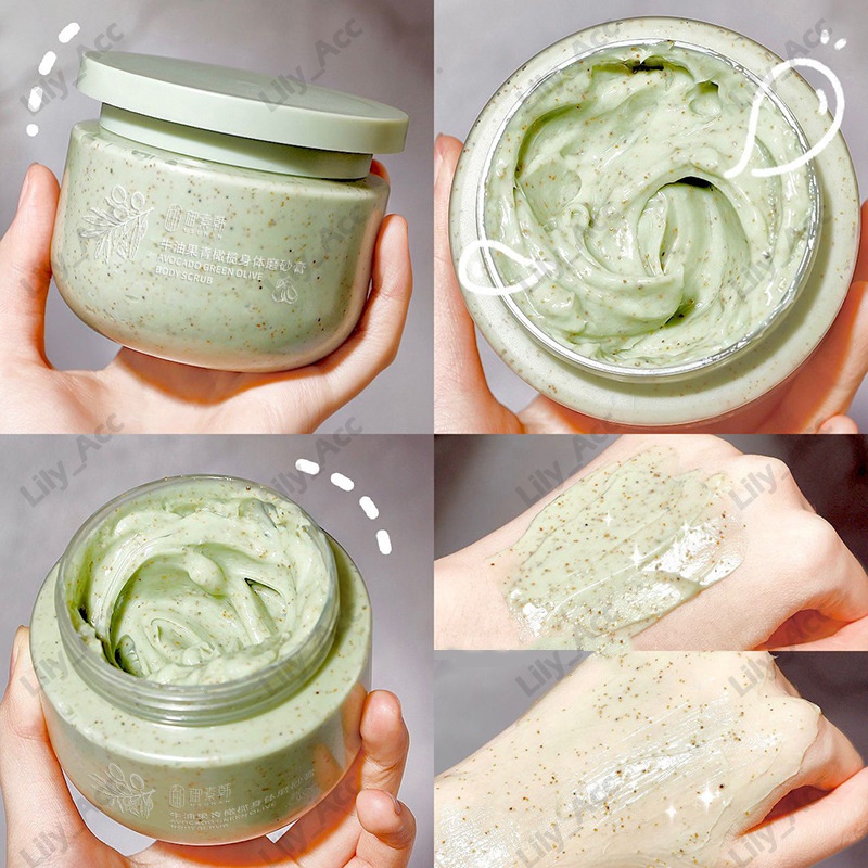 【COD】Lulur shea butter Scrub Menghilangkan sel  mati/Lulur badan memutihkan Sabun scrub Menghilangkan kulit mati Memutihkan/Melembabkan dan melembutkan Memperbaiki warna kulit
