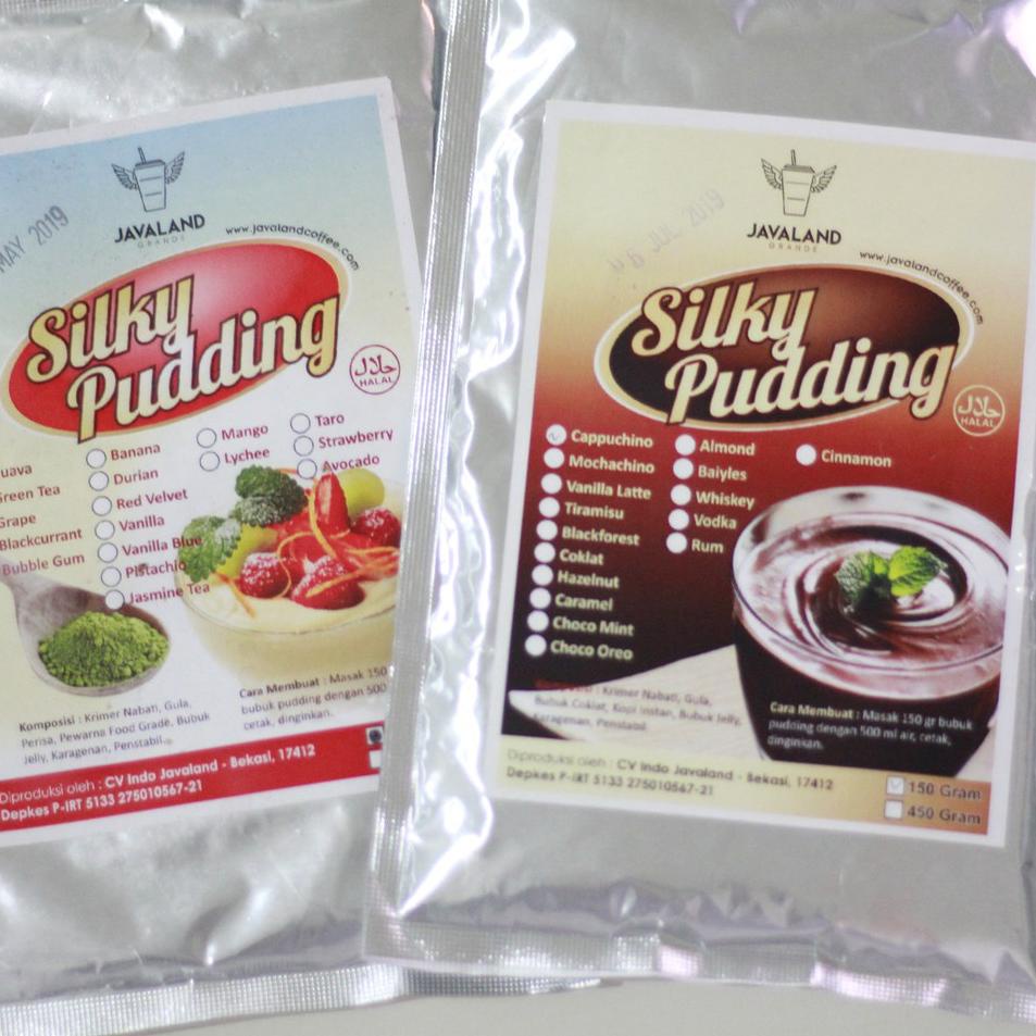 

[KODE ZGMTT] Premix Silky Pudding Pudot 150g Banyak varian Strawberry Mango Cappucino Taro