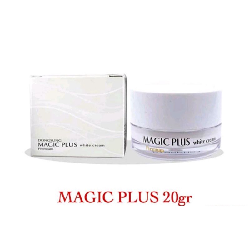 MAGIC PLUS White Cream Premium 20gr ORIGINAL ASLI