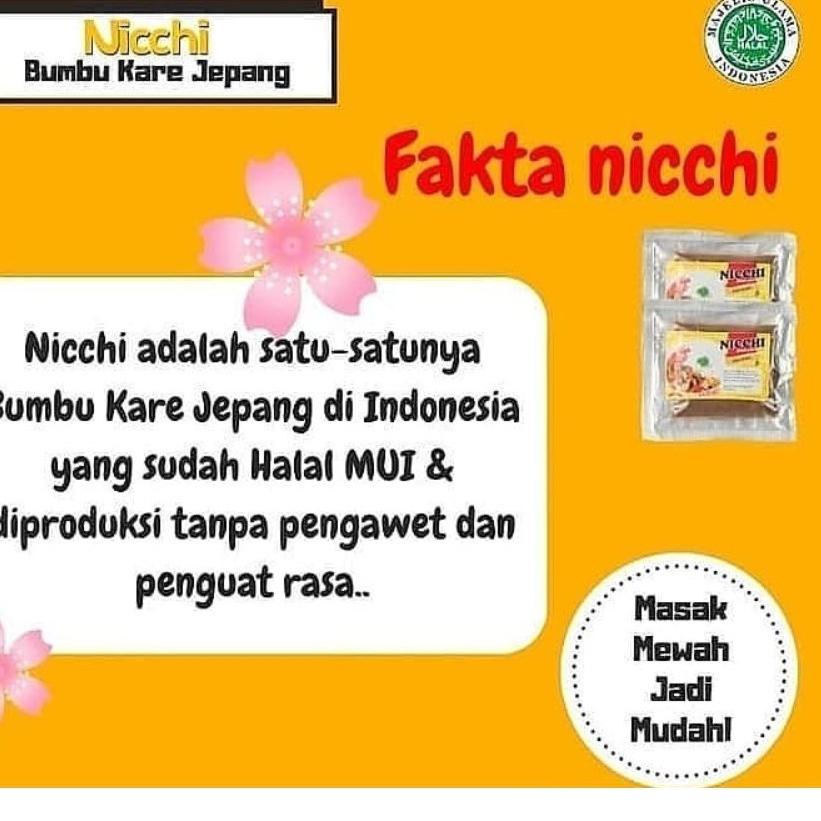 

[KODE PRODUK Z9D0V6081] Nicchi Bumbu Kare Ayam Jepang - Bumbu Kari Ayam Jepang 100g