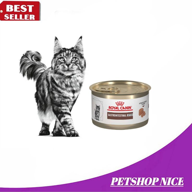 ROYAL CANIN VET GASTRO INTESTINAL KITTEN 195GR- MAKANAN BASAH ANAK KUCING