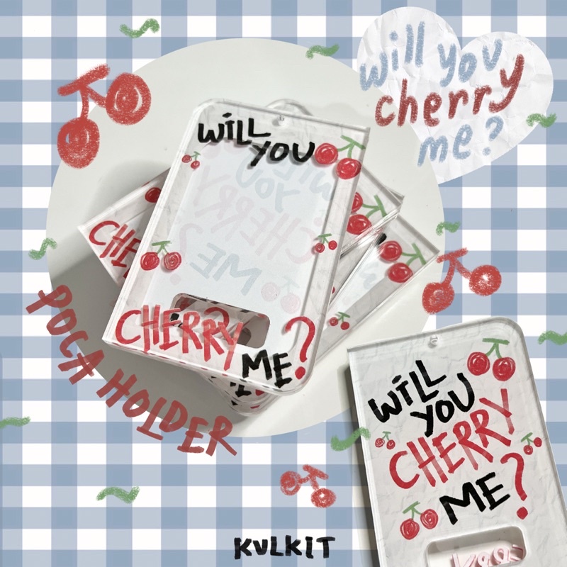 will you cherry me + forever crush pc holder