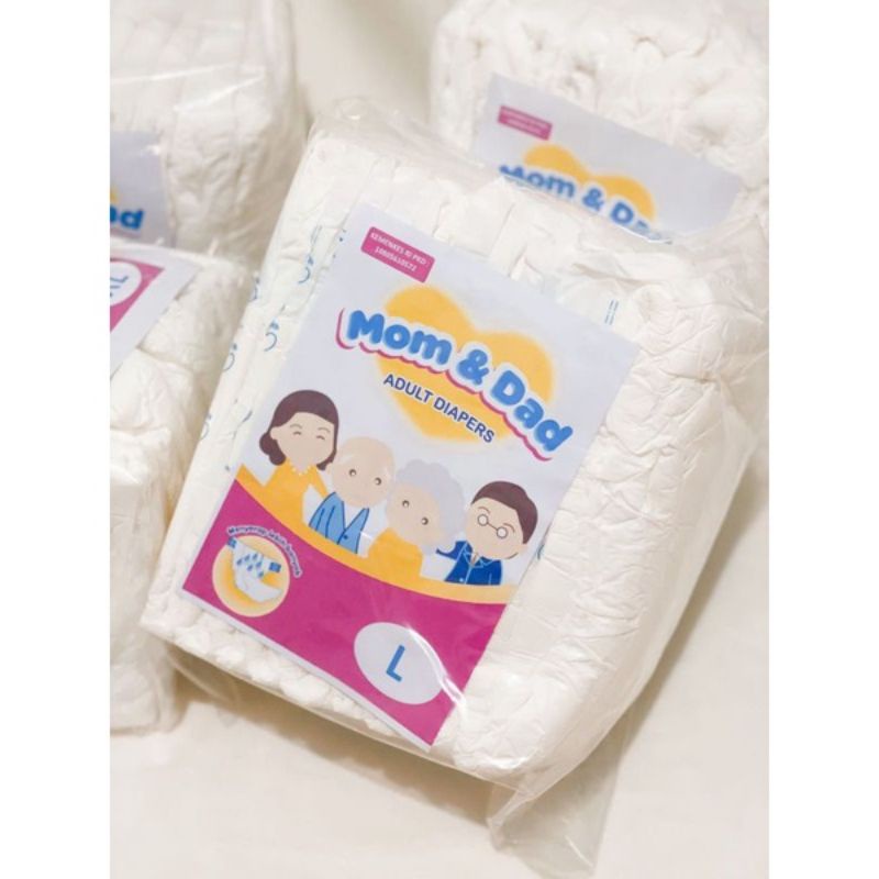 TERMURAH!!!POPOK DEWASA TIPE PEREKAT ISI 50pcs