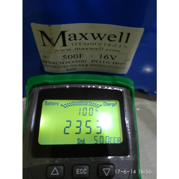 Maxwell Ultra Capasitor Bank And Voltage Stabilize 500Farrad #Original