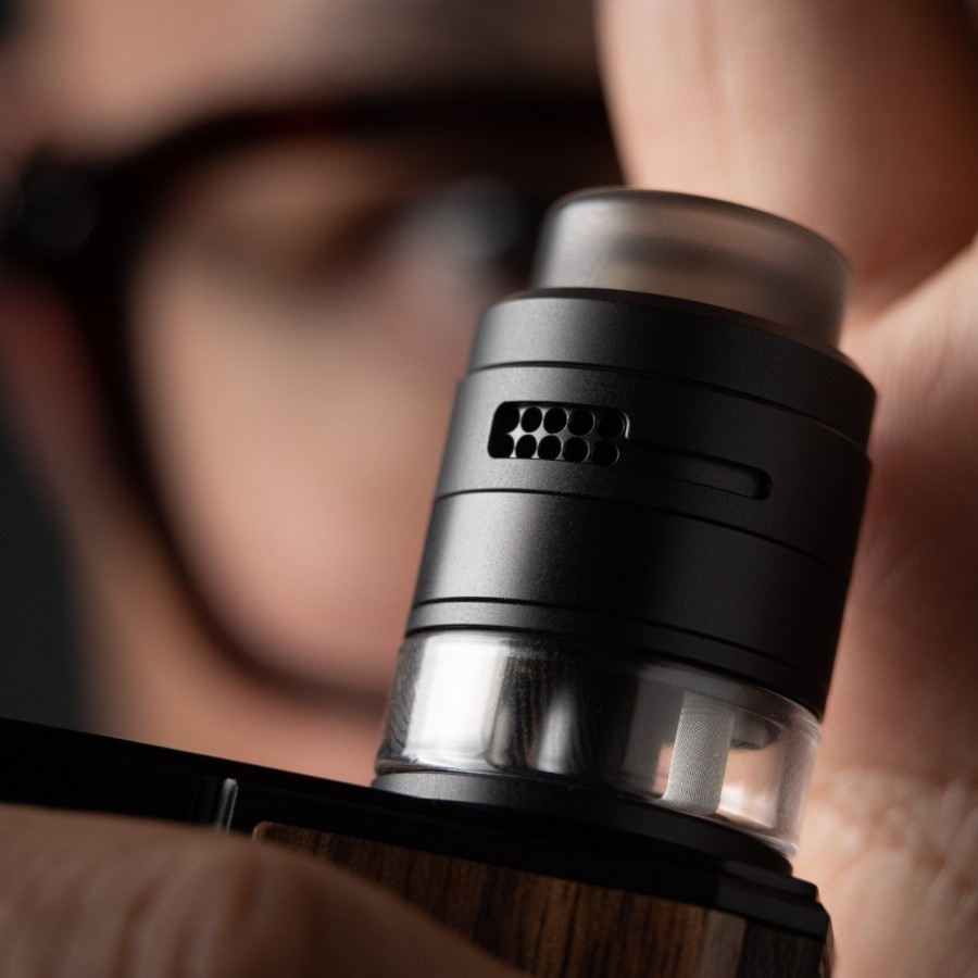 NITROUS 24MM RDA WITH TANK BY KOKO SARANG X DAMN VAPE