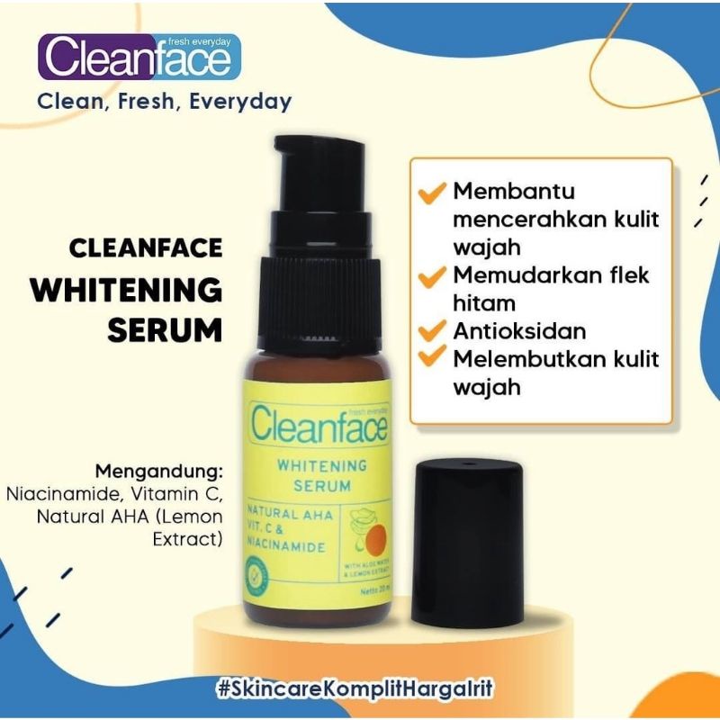 CLEANFACE PURBASARI SERUM