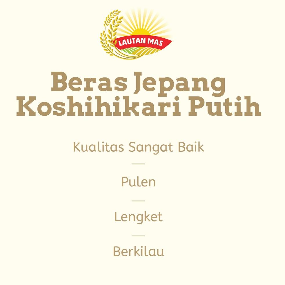 

[KODE PRODUK WPV0R9593] Koshihikari Beras Jepang 5KG