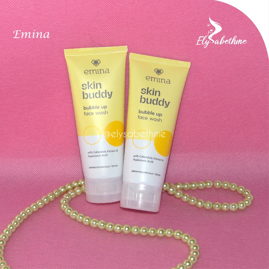 ✿ELYSABETHME✿ ˜”*°• emina •°*”˜. Emina Skin Buddy Bubble Up Facial Wash sabun cuci muka lembut bisa untuk harian