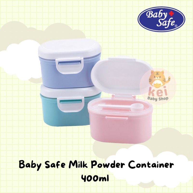 Baby Safe Milk Powder Container MC001 MC002- Wadah Susu Bubuk Bayi Traveling