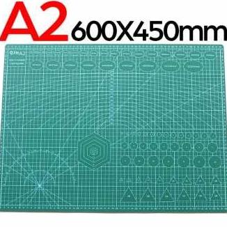 

QJH Work Cutting Mat Pad A2 60 x 45 cm - QJ4 Hijau