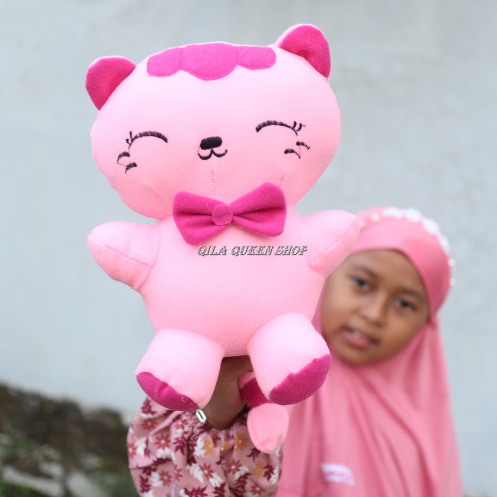 BONEKA KUCING CANTIK S OB  termurah bisa cod terlaris, MEERRY CAT Kawai Lembut