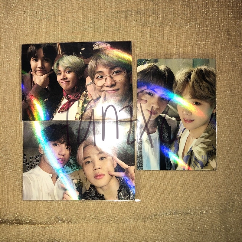 BTS Ticket Holder Photocard 5th Muster — NAMVHOPE YOONJIN JIKOOK