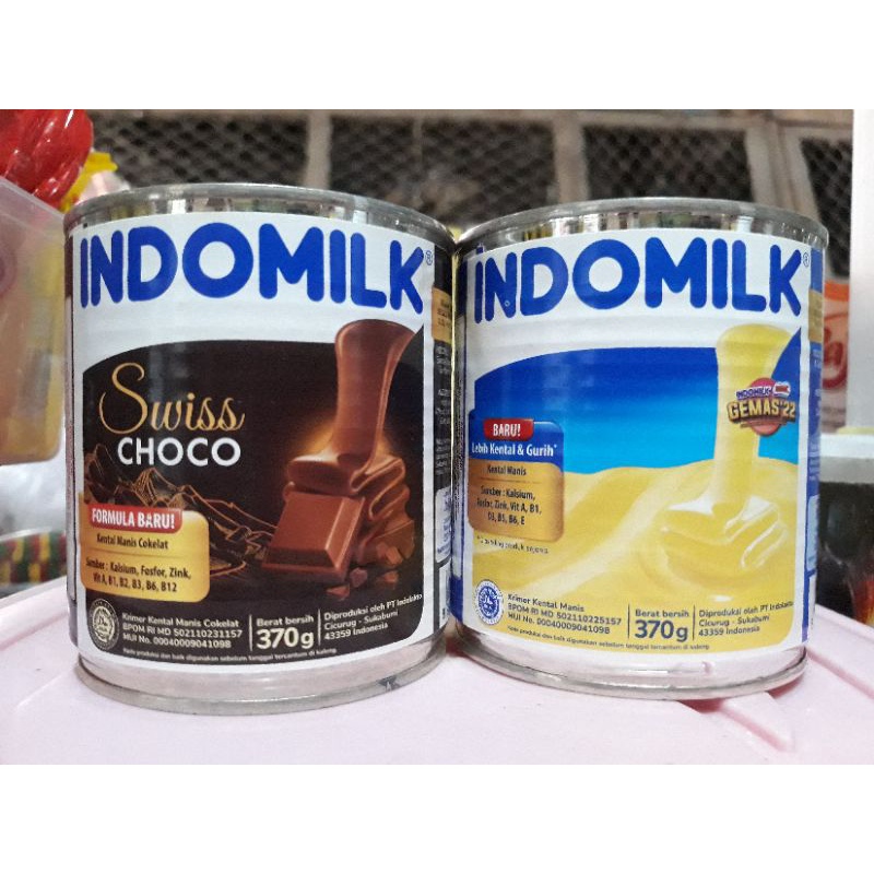 

Indomilk Susu Kental Manis 370g