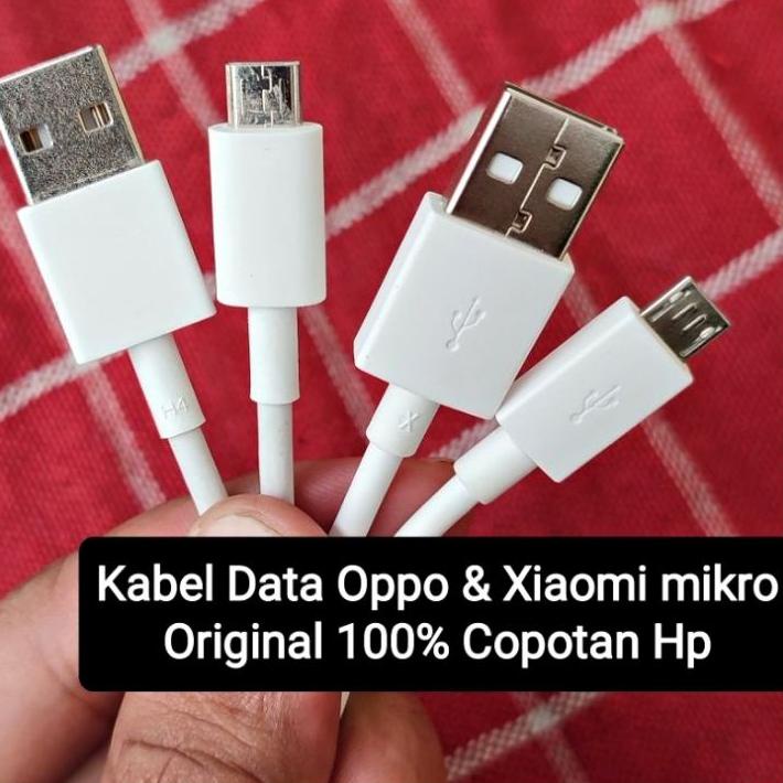 Kabel Mikro Oppo & Xiaomi dijamin Original 100%Copotan