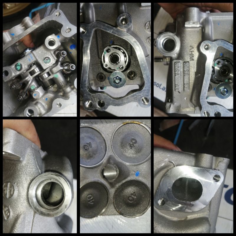 Head het kop silinder cylinder atas pcx 160 vario 160 assy original