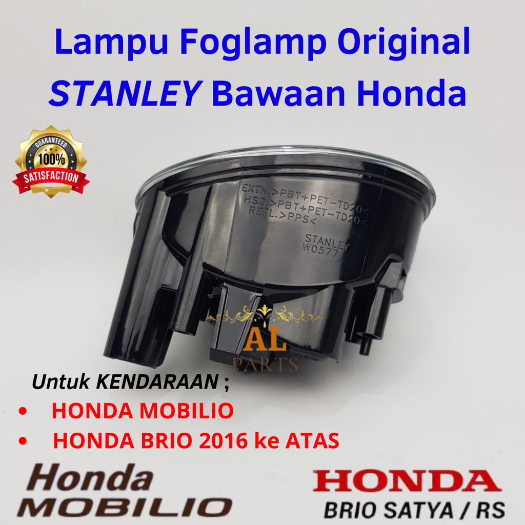 Foglamp honda mobilio/ Lampu Kabut  Honda brio/ Foglamp honda freed/ Foglam honda jazz/ Lampu Kabut honda Original/ Foglamp Honda civic