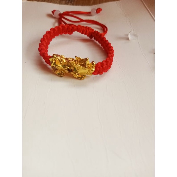 gelang serut liontin shio naga