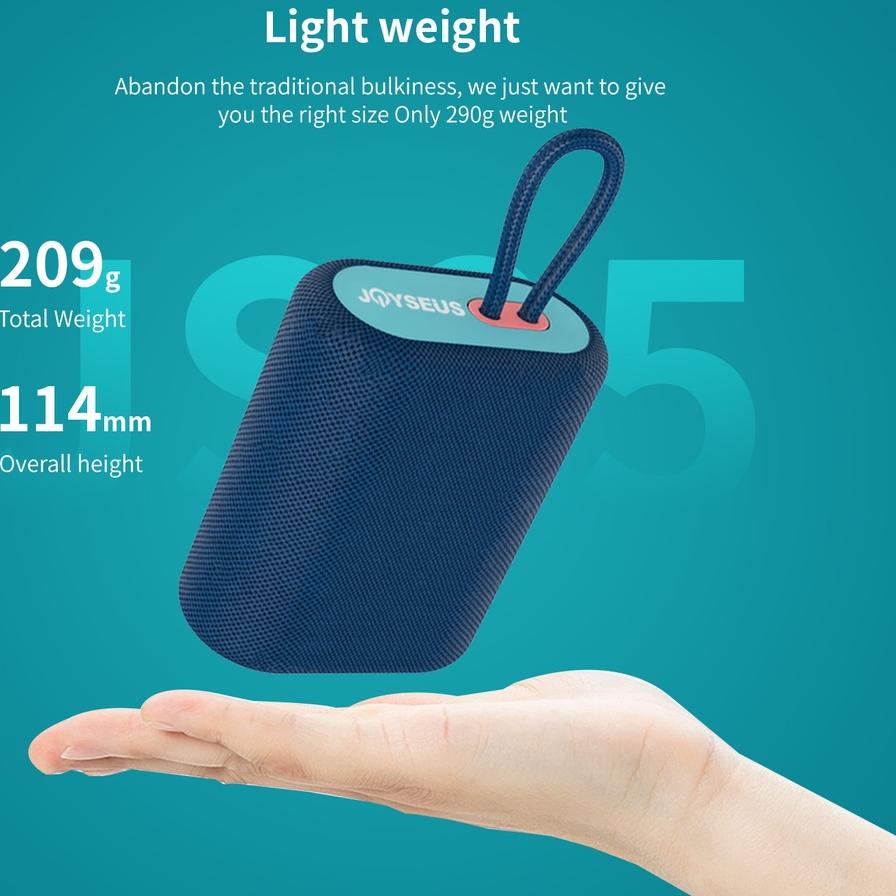Best Seller Speaker Bluetooth Joyseus JS05 TWS Hi-Fi Sound Portable Audio Wireless Super Bass Mini S