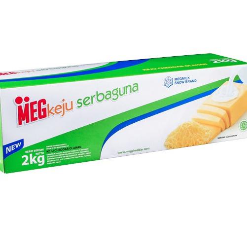 

Keju MEG CHEDDAR Serbaguna 2 KG cheese