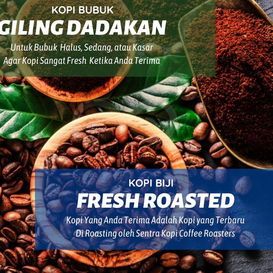 

11.11✔️Arabika Gayo Wine 500 Gr - Kopi Bubuk / Biji - Premium Aceh Gayo Arabica Coffee by Sentra Kopi|SQ2