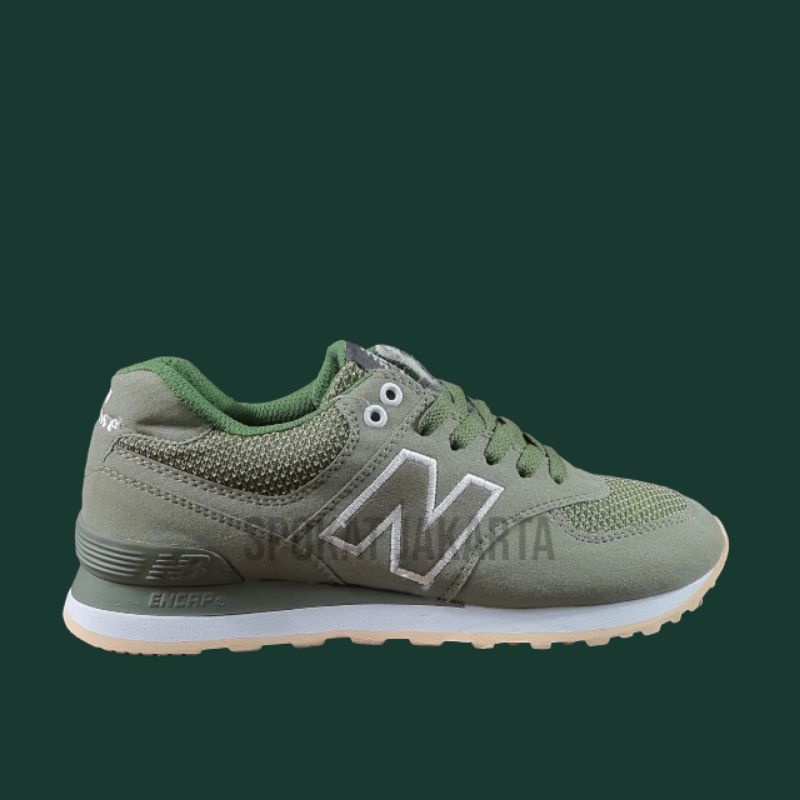 New Balance encap 575 army putih