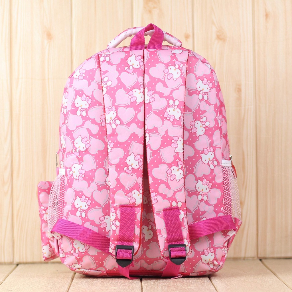 Ransel Anak Anak Tas Lucu Karakter Hello Kitty Tas Pink Cantik Fashion Uj Style Bonus Tempat Pensil Backpack Keren Anak Perempuan Termurah Gendong Sd Sekolah Tk Ransel Perempuan