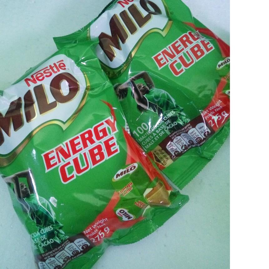 

SALE!!Milo Cube 100 pcs READY STOK BANDUNG EXP JAUH Halal Malaysia Import - Nestle Energy Cubes isi 100pcs Original|KD3