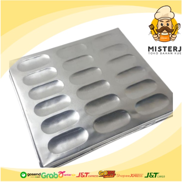 Cetakan Lidah Kucing Lubang 18 | Cetakan Lidah Kucing Kue Kering