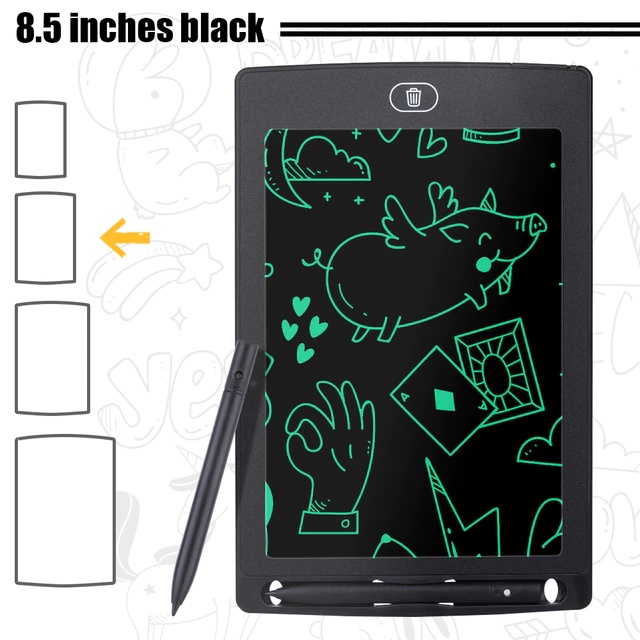 LCD Writing Tablet 8.5 Inch | Drawing Pad | Papan Tulis Anak Dan Dewasa Digital Pad Edukasi