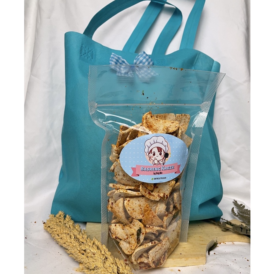 

Beli 5 Basreng Daun Jeruk Pedas/Original 150gr - Gratis Goodie Bag