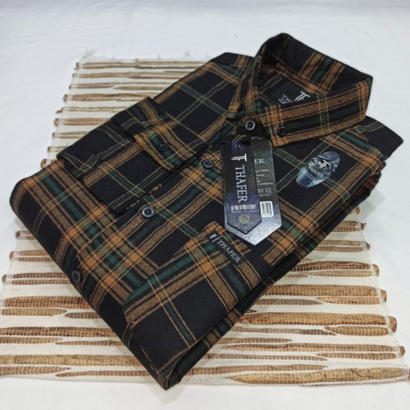 Kemeja Flanel pria - kemeja Flanel