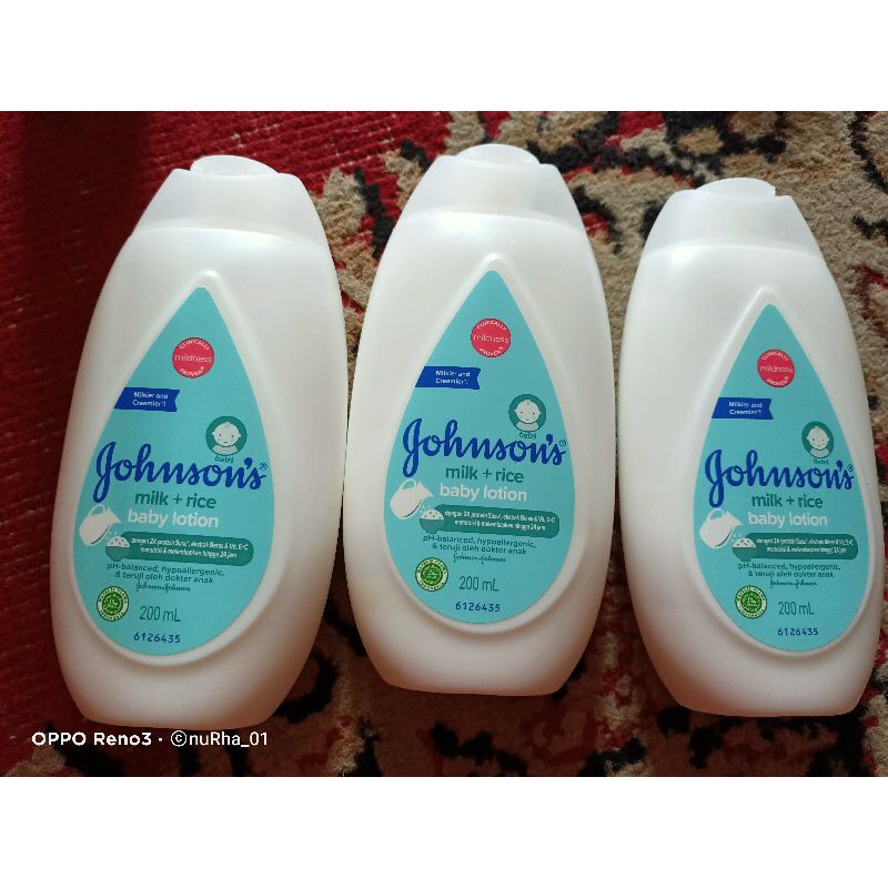 Johnsons lotion baby 100ml  200ml, Lotion Cussons 200ml