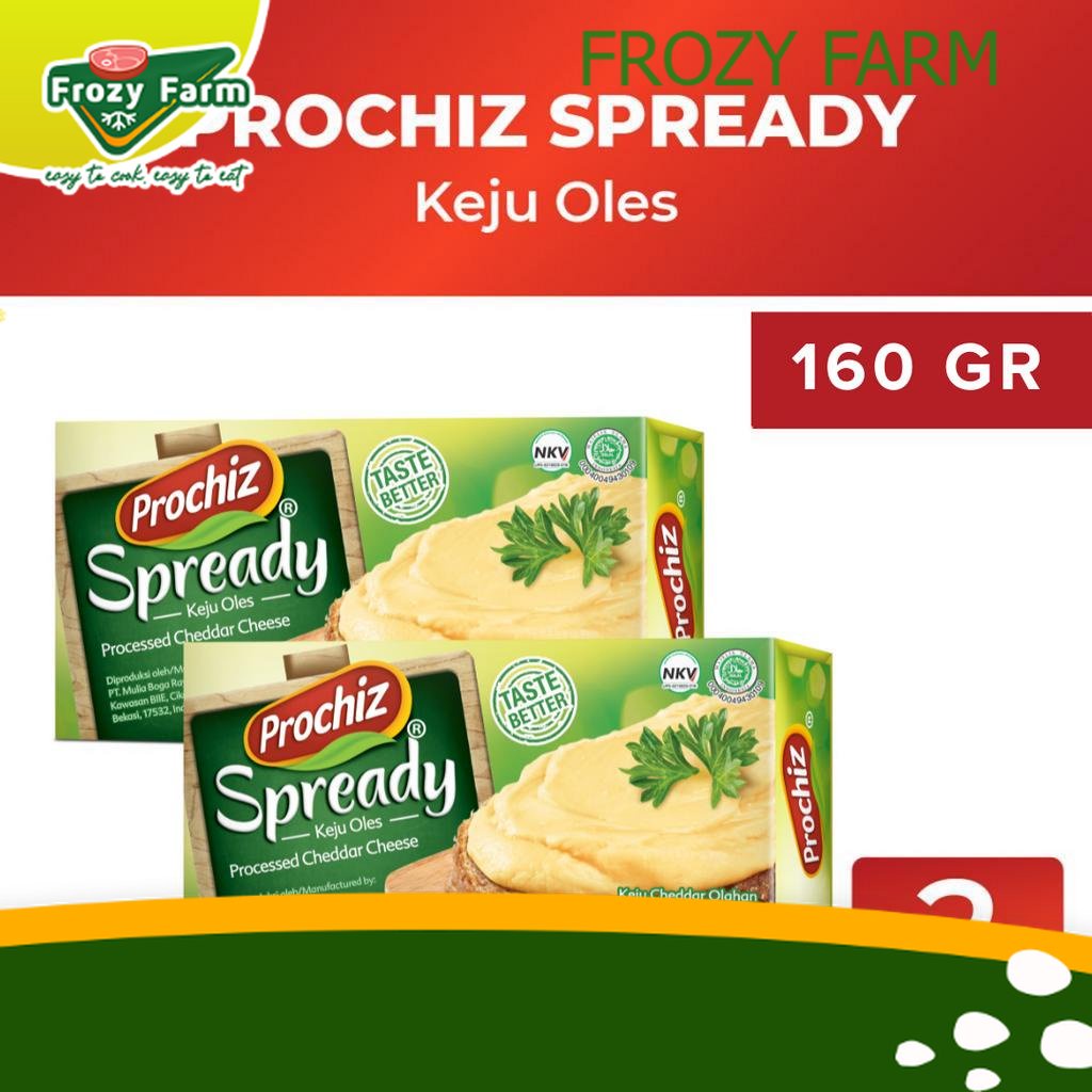 

PROCHIZ Spready 160 gr x 2 | Frozy Farm