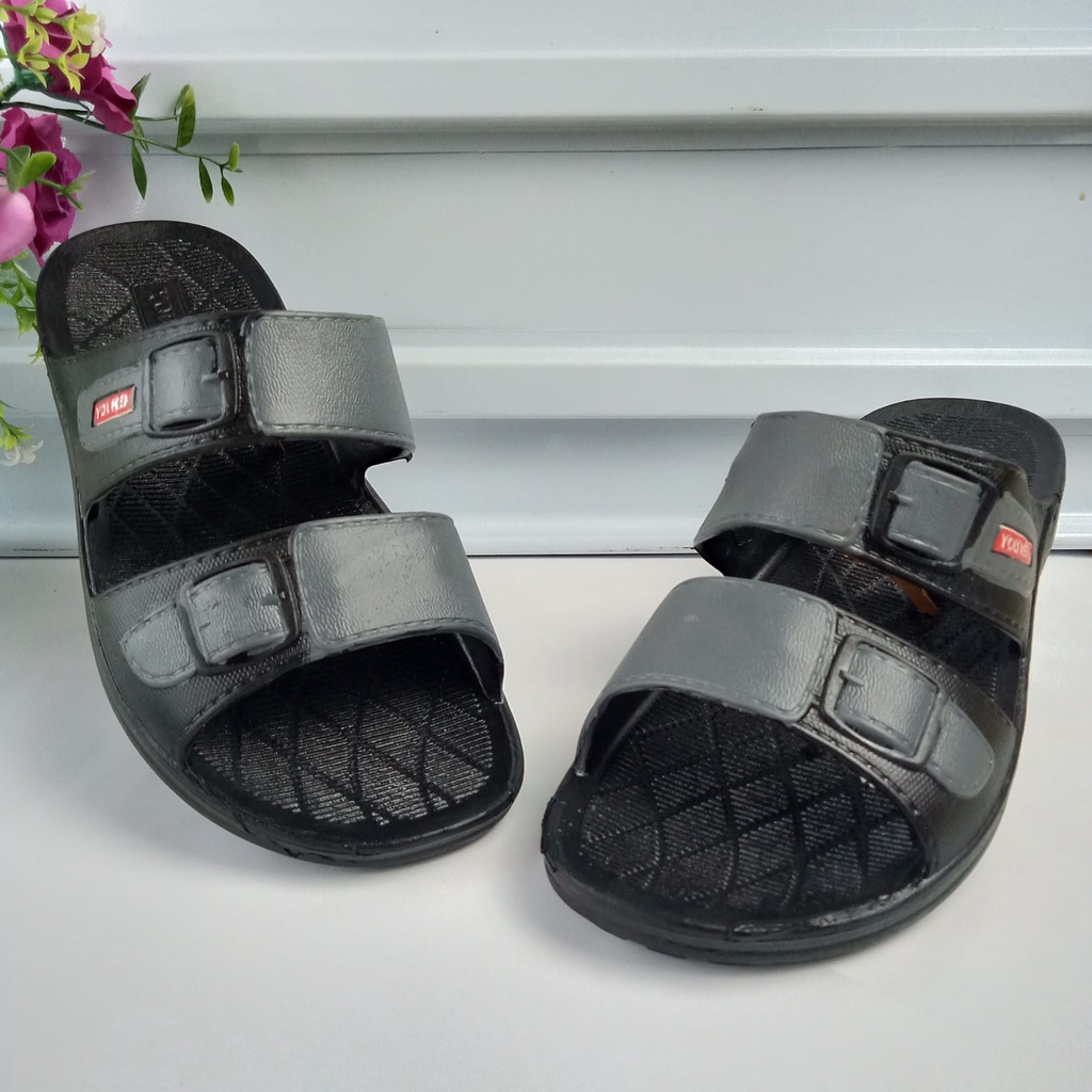 gof  YOUKEN HOKI Sandal Gunung Japit Pria Bahan Karet 38/43