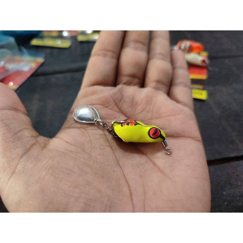 SOFT FROG MINI 2,5CM SV LURE I SOFT FROG KECIL