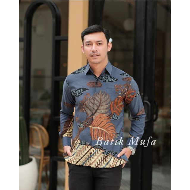 SET COUPLE AMEERA ICE BLUE / BROWN / LATTE | KEBAYA TUNANGAN KEBAYA WISUDA KEBAYA MODERN