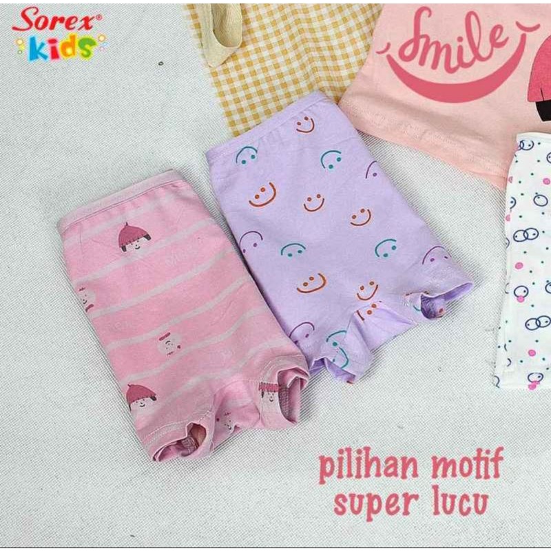 CELANA DALAM BOXER ANAK CEWEK SOREX ART. 1315