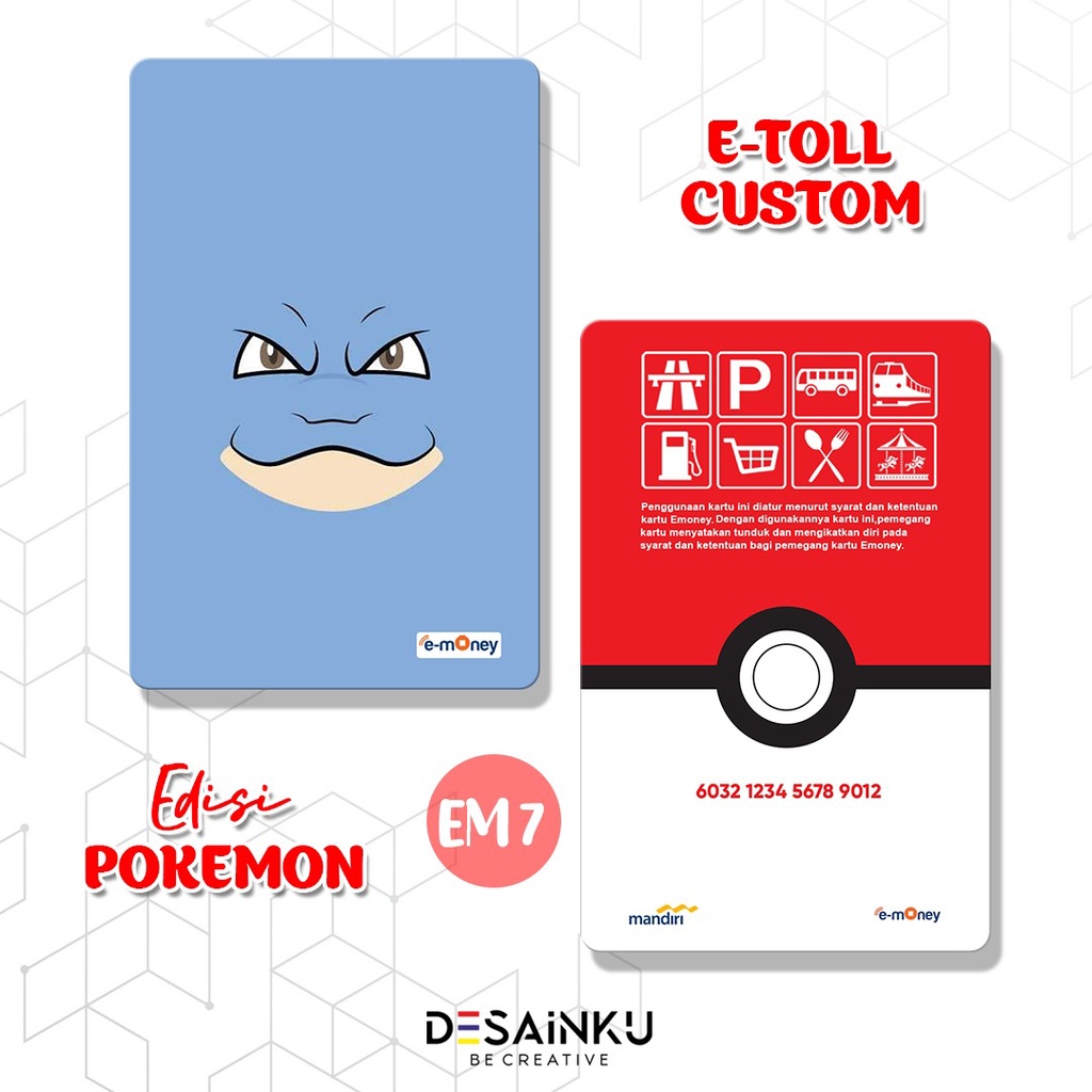 Emoney / Tap Cash / Brizzi / Flazz edisi Pokemon / Pikachu