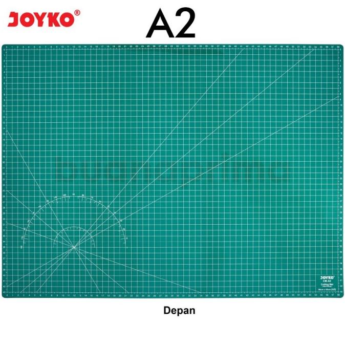 

Terlaris Cutting Mat Joyko A2 60 x 45 cm Alas Tatakan Pemotong Potong Kertas Termurah