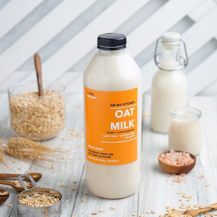 

[NEW] Oat Milk Gluten Free ( Vegan Milk ) - 1 Litre - Original - Less Sugar
