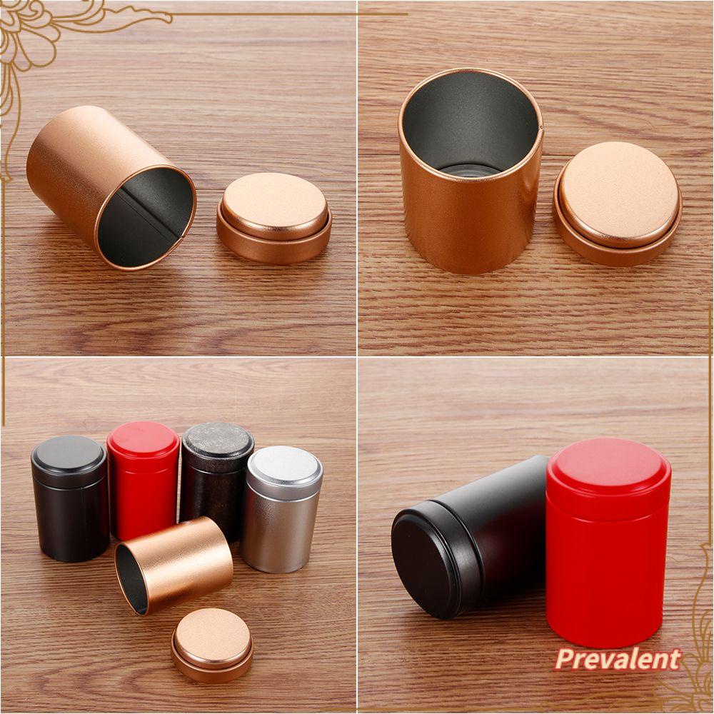 Preva Sample Canisters Reusable Storage Boxes Kemasan Pot Kaleng Kaleng Herb Stash Jar