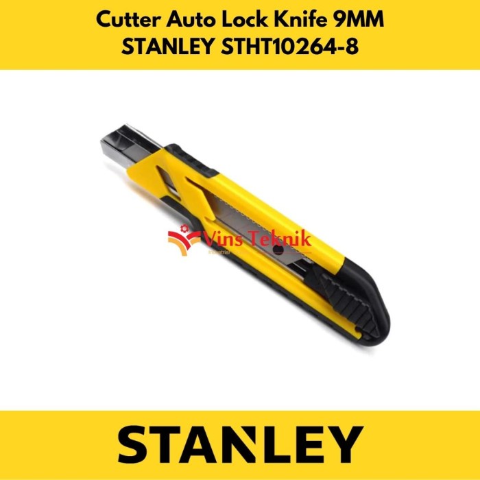 

Pisau Cutter 9Mm Stanley Stht10264-8